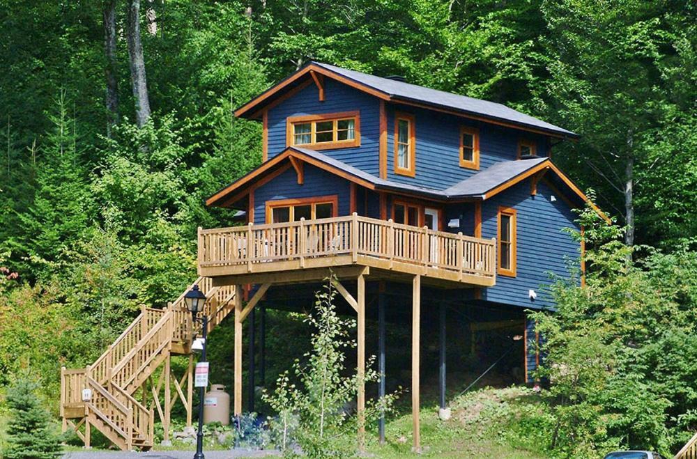 Chalets Alpins - 11 Chemin Des Skieurs Stoneham Exteriör bild